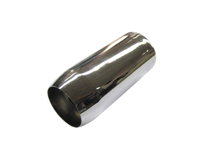 Exhaust silencer universal 28mm RS cigar end piece chrome  product