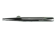 Auspuff Dämpfer Universal 28mm RS Zigarre Chrom 700mm mit Hälterung