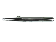 Auspuff Dämpfer Universal 28mm RS Zigarre Chrom 700mm mit Hälterung