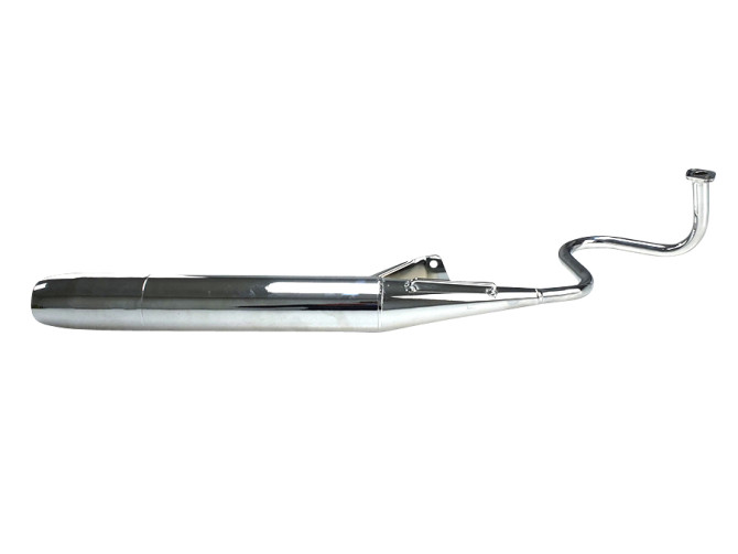 Uitlaat Tomos A3 / A35 20mm Revival Euro2 / diverse modellen 45 km/h chroom origineel  product