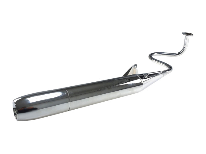 Auspuff Tomos A3 / A35 20mm Revival Euro2 / Verschiedene Modelle 45 km/h Chrom Original  product