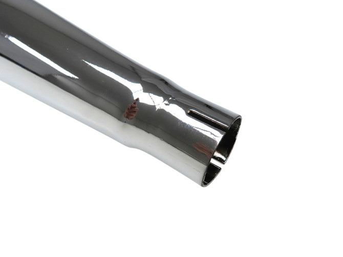 Auspuff Dämpfer Universal 28mm Zigarre Resonanz Swiing Chrom product