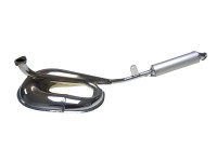 Exhaust Tomos A3 / A35 25mm Tecno Circuit chrome / alu