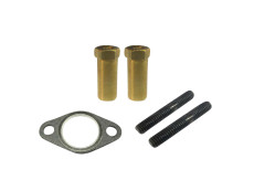 Uitlaat montage set Tomos met 18mm - 22mm uitlaatbocht
