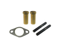 Auspuff Einbausatz Tomos mit 18mm - 22mm Krümmer