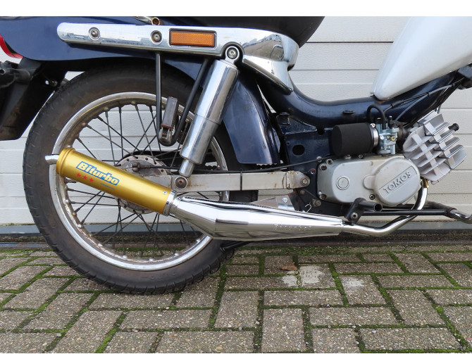 Exhaust Tomos A55 25mm Biturbo Gold Euro2 product