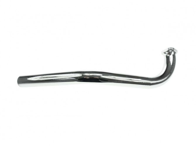 Exhaust manifold for Tomos 4L 28mm chrome thumb