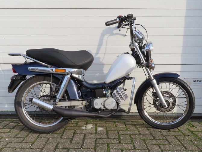 Uitlaat Tomos A55 26mm Tecno Bullet zwart / aluminium Euro2  product