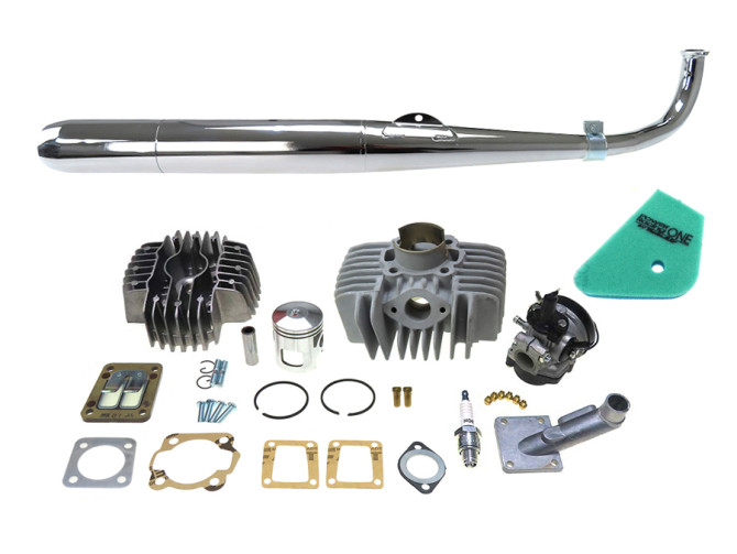 Cilinder Tomos A35 / A52 65cc Airsal set "subtiel" compleet product