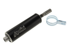 Exhaust silencer universal Polini black