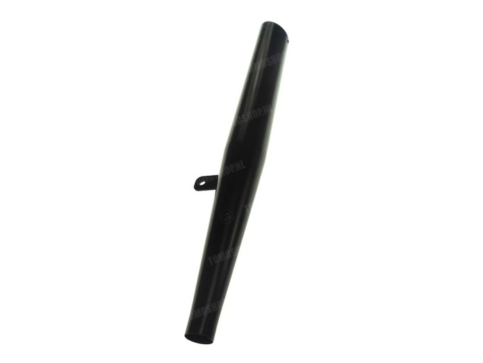 Auspuff dämpfer Universal 28mm Bos Style 60mm Schwarz 