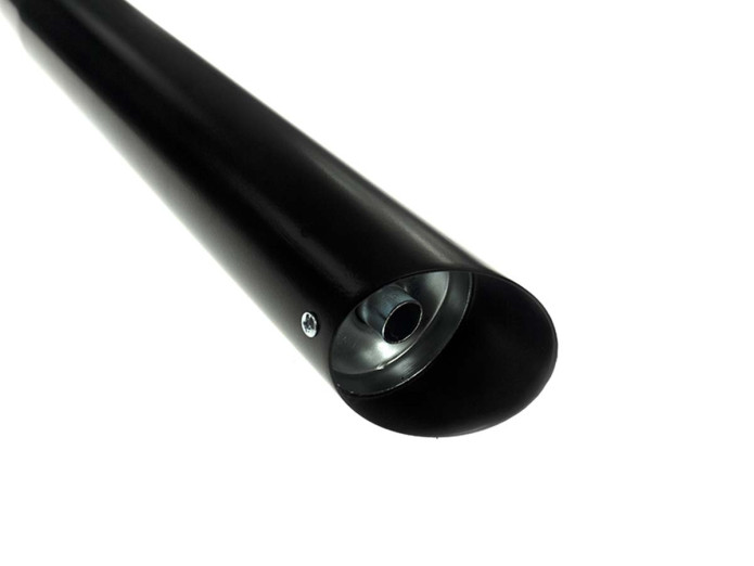 Exhaust silencer universal 28mm Bos style 60mm black