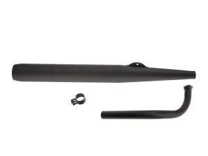 Uitlaat Tomos A3 / A35 28mm RS sigaar zwart - black edition