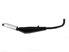 Exhaust Tomos A3 / A35 28mm Tecno Bullet black with aluminium silencer