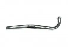 Exhaust manifold for Tomos 4L 28mm chrome