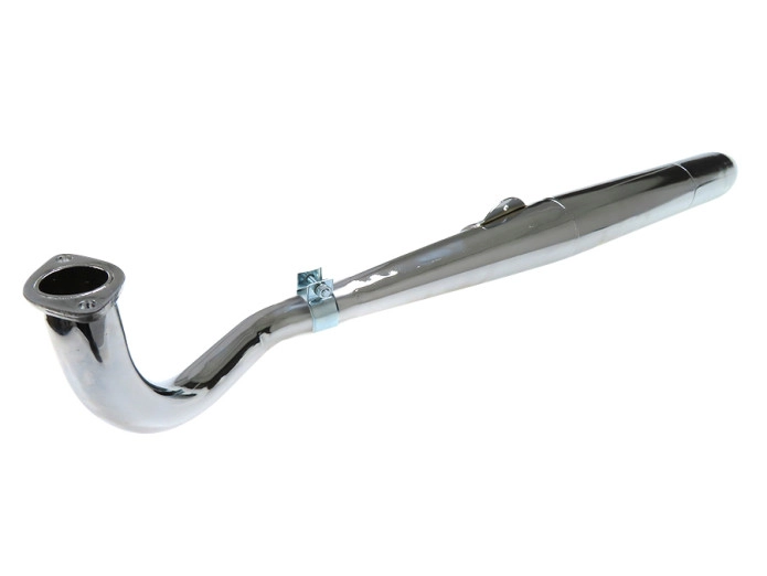 Auspuff Tomos A55 28mm RS Zigarre Chrom Schnell und Leis
