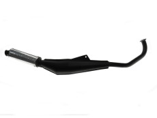 Exhaust Tomos A55 26mm Tecno Bullet black / aluminium Euro2