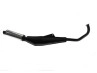 Uitlaat Tomos A55 26mm Tecno Bullet zwart / aluminium Euro2  thumb extra