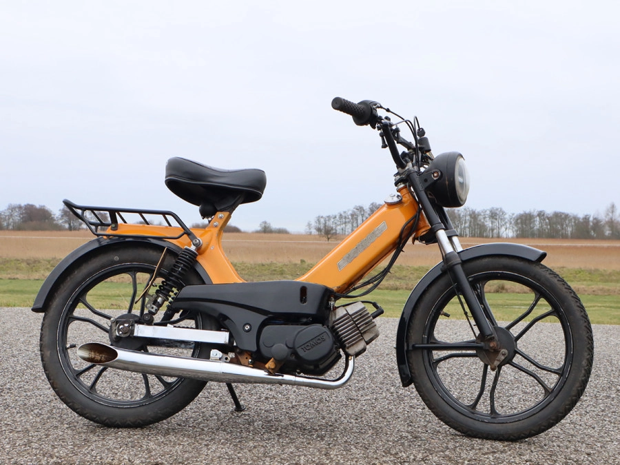 Uitlaat Tomos A3/ A35 origineel model met dunne bocht 22 mm