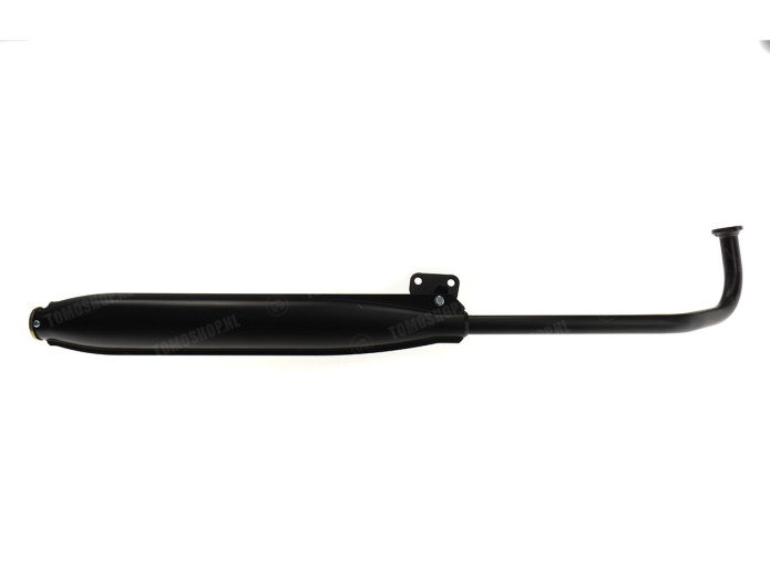 Uitlaat Tomos A3 A35 22mm Tecno STD zwart 45 kmh Euro1 Euro2