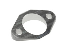Auspuff Spacer Distanzstück adapter gewinkeltem zu geradem Auspuff 27mm