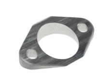 Auspuff Spacer Distanzstück adapter gewinkeltem zu geradem Auspuff 27mm