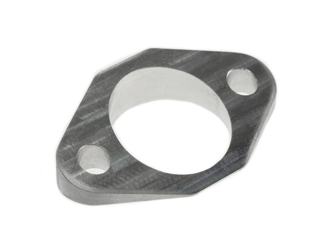 Auspuff Spacer Distanzstück adapter gewinkeltem zu geradem Auspuff 27mm main