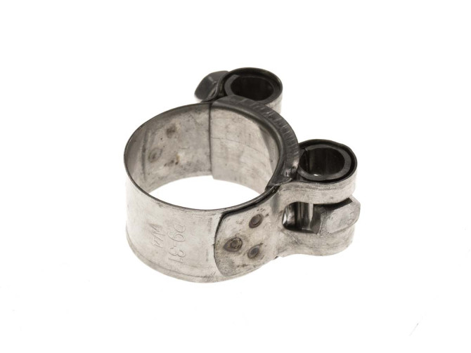 Exhaust clamp 29-31mm robust model Stainless steel product