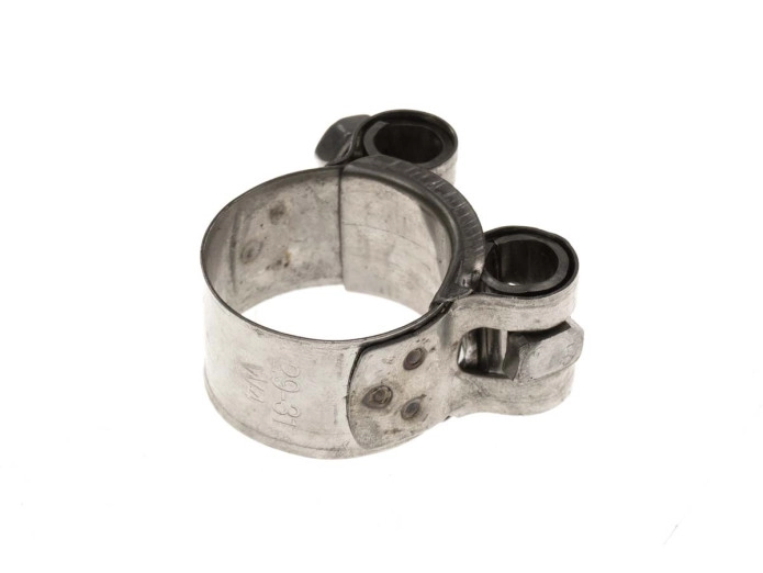Auspuffschelle 29-31mm robustes Modell Rostfreier Stahl
