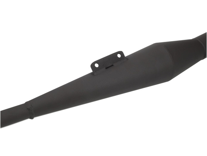 Uitlaat Tomos 2L / 3L 28mm Homoet P4 zwart (vernieuwd)