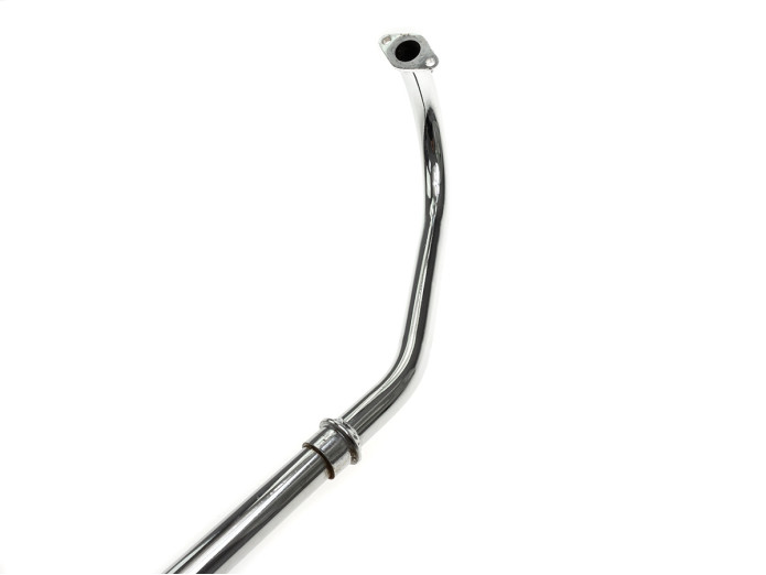 Exhaust manifold Tomos 2L / 3L 22mm chrome NTS