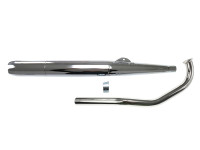 Auspuff Tomos A55 28mm RS Zigarre Chrom (Subtil und Leis)