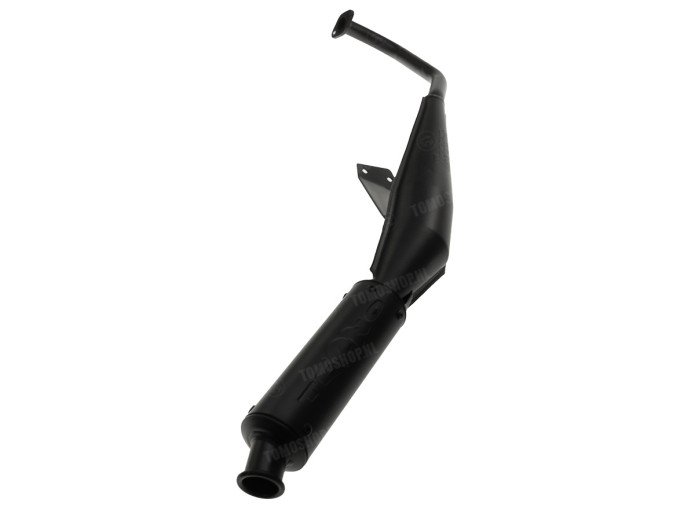 Auspuff Tomos A55 26mm Tecno Bullet Schwarz / Schwarz Euro2