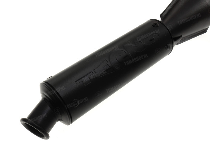 Auspuff Tomos A55 26mm Tecno Bullet Schwarz / Schwarz Euro2
