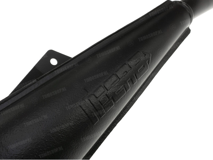 Auspuff Tomos A55 26mm Tecno Bullet Schwarz / Schwarz Euro2