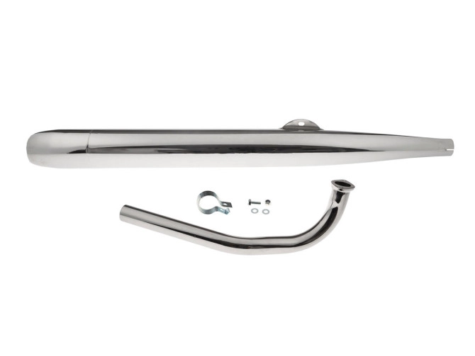 Exhaust Tomos A3 / A35 28mm RS cigar resonance "Super Reso" chrome  product