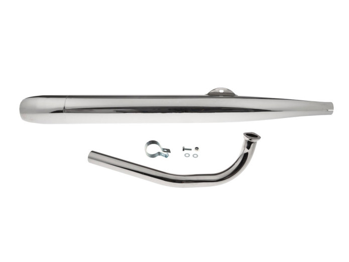 Uitlaat Tomos A3 / A35 28mm RS sigaar resonantie "Super Reso" chroom 
