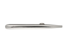 Auspuff Dämpfer Universal 28mm Zigarre Resonanz "Super Reso" Chrom 