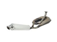 Exhaust Tomos A3 / A35 25mm Tecno Circuit blank with aluminium silencer