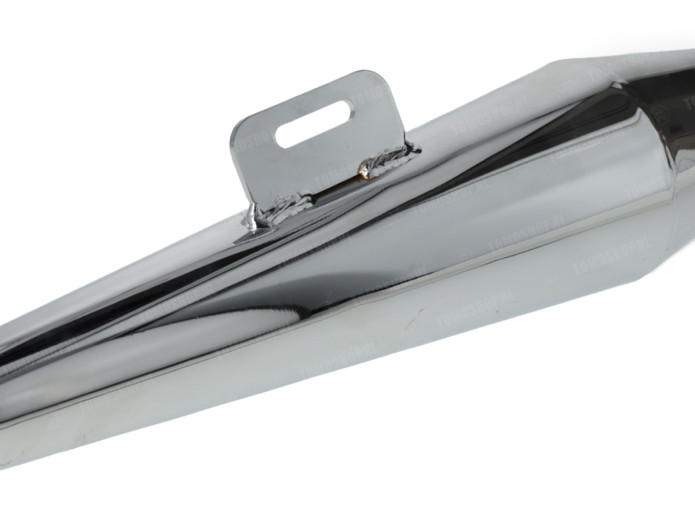 Uitlaat Tomos A3 / A35 28mm Homoet P4 chroom Exclusive