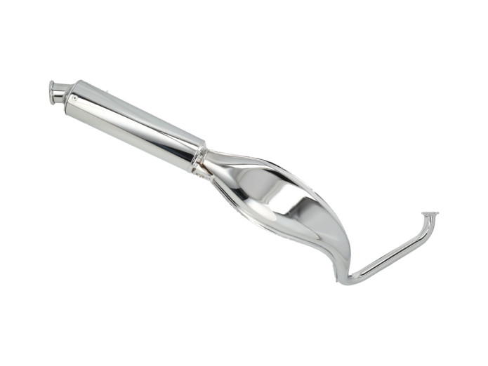 Uitlaat Tomos A3 / A35 28mm Tecno Snake chroom