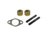 Uitlaat montage set Tomos met 18mm - 22mm uitlaatbocht voor standaard uitlaat Uitlaat montage set Tomos met 18mm - 22mm uitlaatbocht voor standaard uitlaat