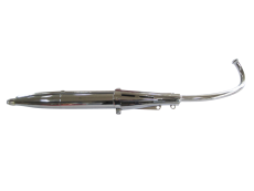 Exhaust Tomos 2L / 3L chrome complete