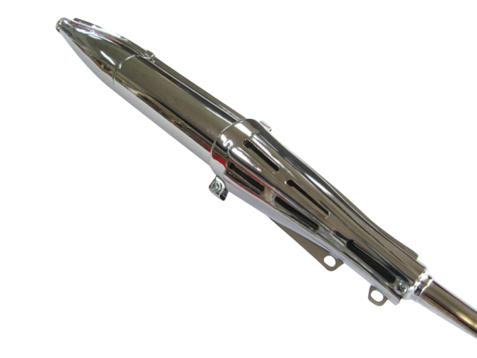 Exhaust Tomos 2L / 3L chrome complete product