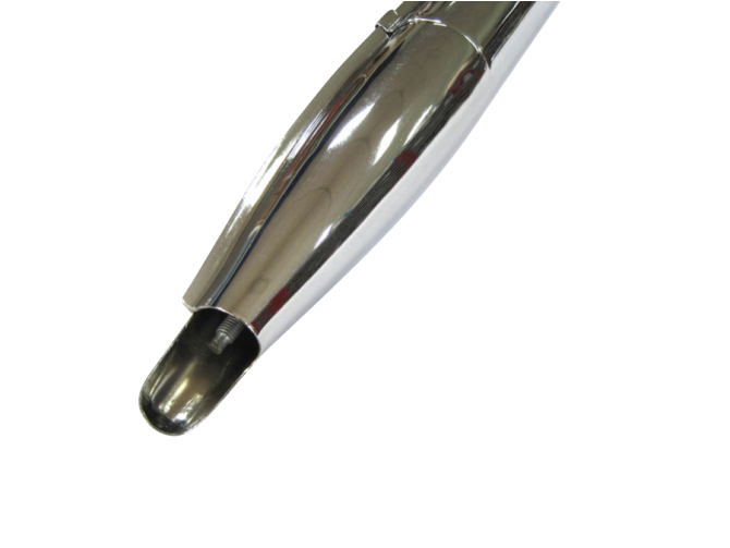Exhaust Tomos 2L / 3L chrome complete product