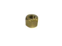 Exhaust nut M6 brass short