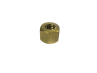 Exhaust nut M6 brass short thumb extra