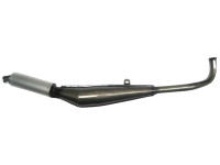 Exhaust Tomos A3 / A35 28mm Tecno Bullet blank with aluminium silencer