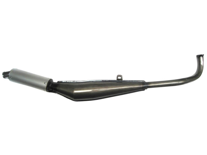 Auspuff Tomos A3 / A35 Tecno Bullet Blanko Aluminium Dämpfer
