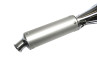 Uitlaat Tomos A3 / A35 28mm Tecno Bullet chroom / aluminium thumb extra